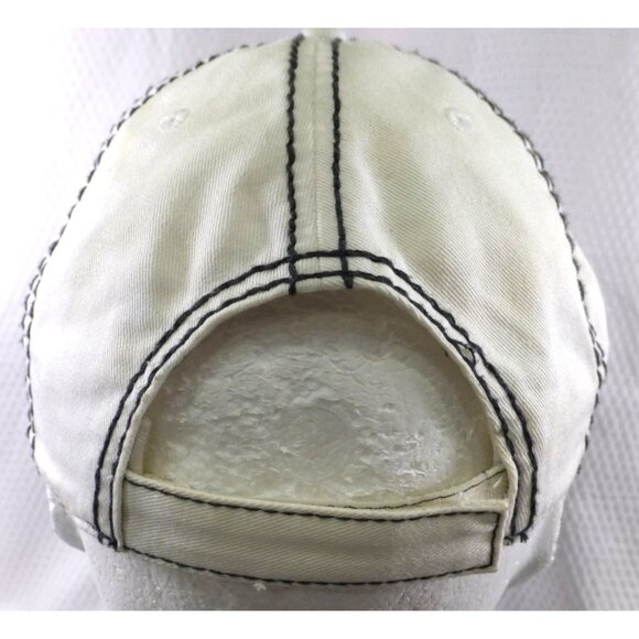 Wcu Western Carolina Catamounts University Baseball Cap White Purple Embroidered - Picture 4 of 8